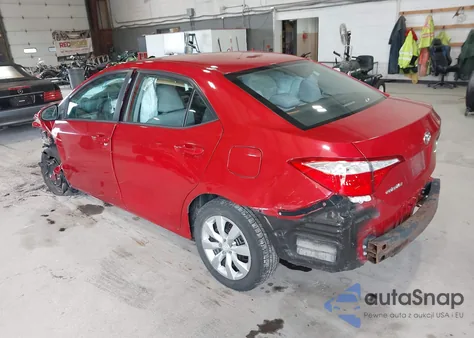 2014 Toyota Corolla Le z USA, uszkodzony, nr VIN 2T1BURHE1EC103989